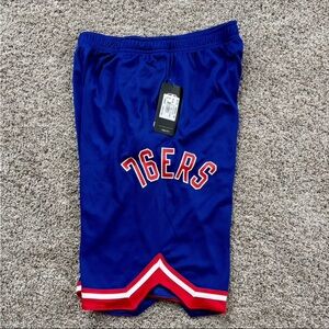 NWT Youth NBA Philadelphia 76ers basketball Shorts